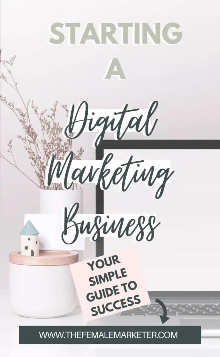 Starting a digital marketing business pin