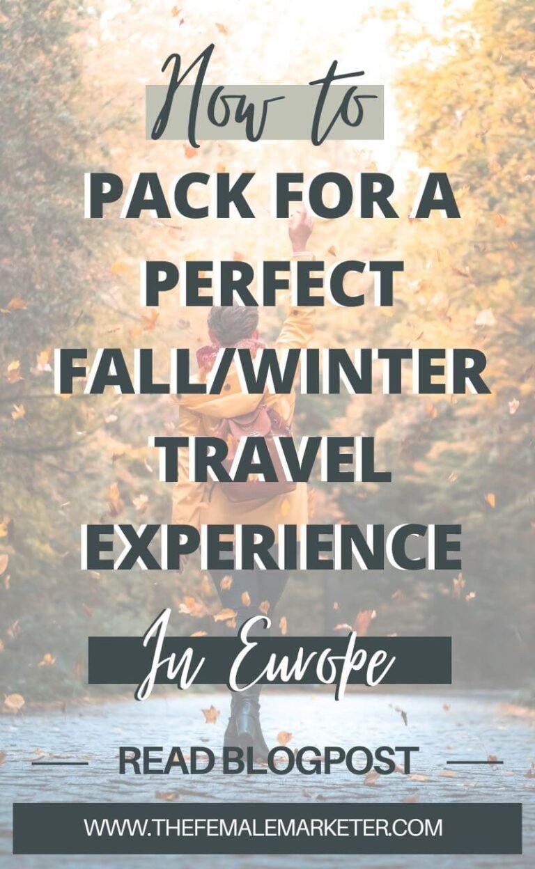 How to Pack for a Perfect FallWinter Travel Experience in Europe Header