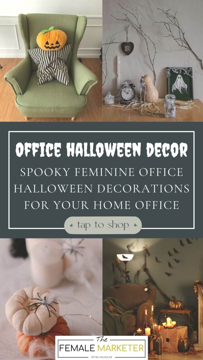 Office halloween decorations Pin